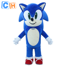CH Sonic the Hedgehog Fully Body Inflatable Costumes Custom For Sale,Mascot Costume Cartoon Character For Adults