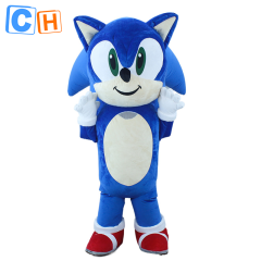 CH Sonic the Hedgehog Fully Body Inflatable Costumes Custom For Sale,Mascot Costume Cartoon Character For Adults