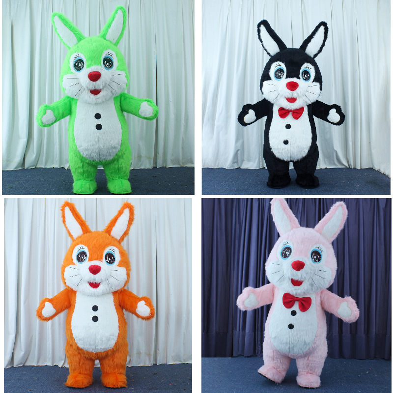 CH Cue Rabbit Mascot Costume Cartoon Character For Sale,Hot Sale Mascot Costumes For Adults
