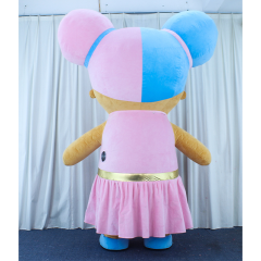 CH LOL GIRL Mascot Costume Cartoon Character For Event,Custom Made Adult Mascot Costumes For Sale