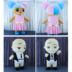 CH BOY Theme Mascot Costume Cartoon Character,Custom Made Rabbit Mascot Costumes For Adults