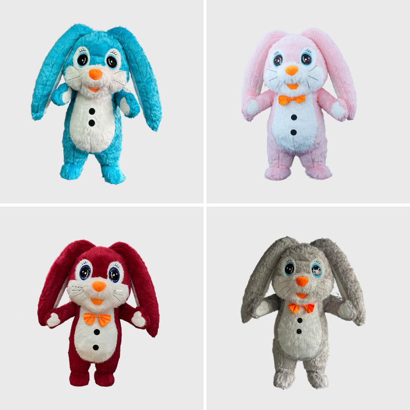 CH Cue Rabbit Mascot Costume Cartoon Character For Sale,Hot Sale Mascot Costumes For Adults