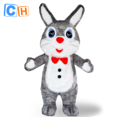 CH Cue Rabbit Mascot Costume Cartoon Character For Sale,Hot Sale Mascot Costumes For Adults