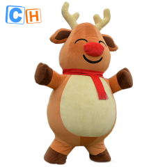CH Cue Elk Theme Mascot Costume Custom Adults For Sale,Commercial Cartoon Cosplay Easter Party