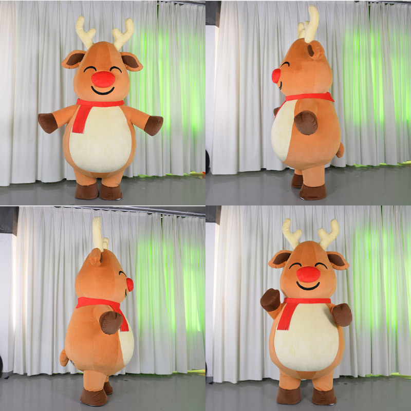 CH Cue Elk Theme Mascot Costume Custom Adults For Sale,Commercial Cartoon Cosplay Easter Party