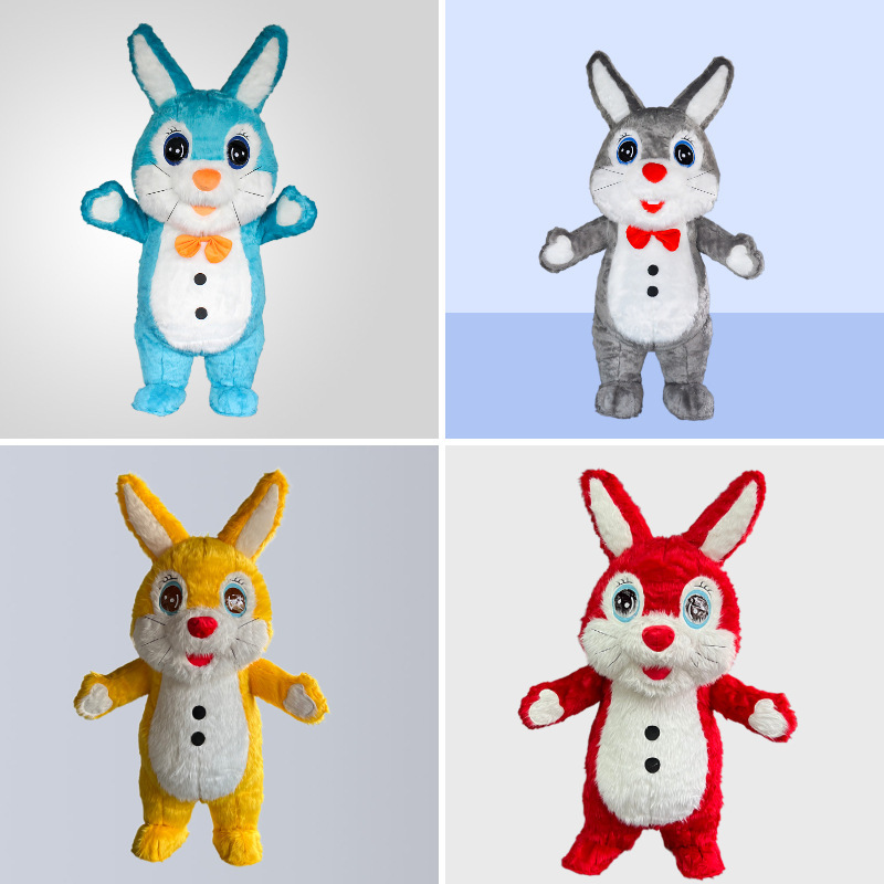 CH Cue Rabbit Mascot Costume Cartoon Character For Sale,Hot Sale Mascot Costumes For Adults