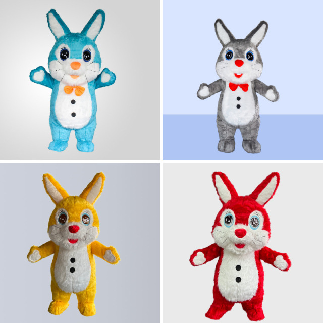 CH Cue Rabbit Mascot Costume Cartoon Character For Sale,Hot Sale Mascot Costumes For Adults