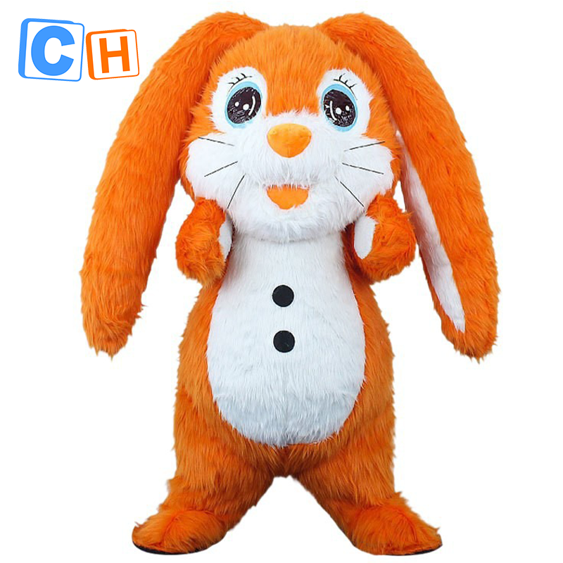CH Cue Rabbit Mascot Costume Cartoon Character For Sale,Hot Sale Mascot Costumes For Adults