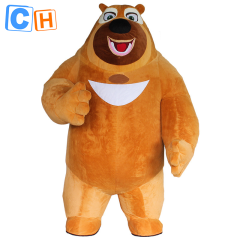 CH Boonie Bears Theme Realistic Cartoon Mascot Costume For Party,Hot Sale Mascot Costumes For Adults