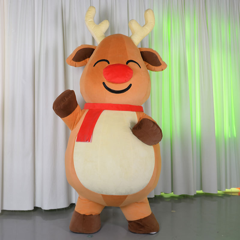 CH Cue Elk Theme Mascot Costume Custom Adults For Sale,Commercial Cartoon Cosplay Easter Party
