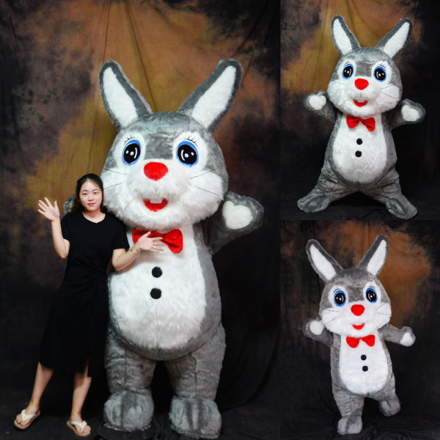 CH Cue Rabbit Mascot Costume Cartoon Character For Sale,Hot Sale Mascot Costumes For Adults
