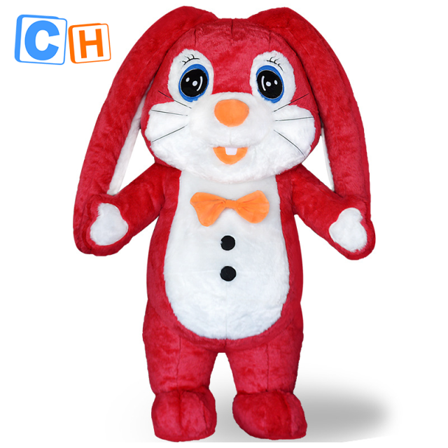 CH Cue Rabbit Mascot Costume Cartoon Character For Sale,Hot Sale Mascot Costumes For Adults