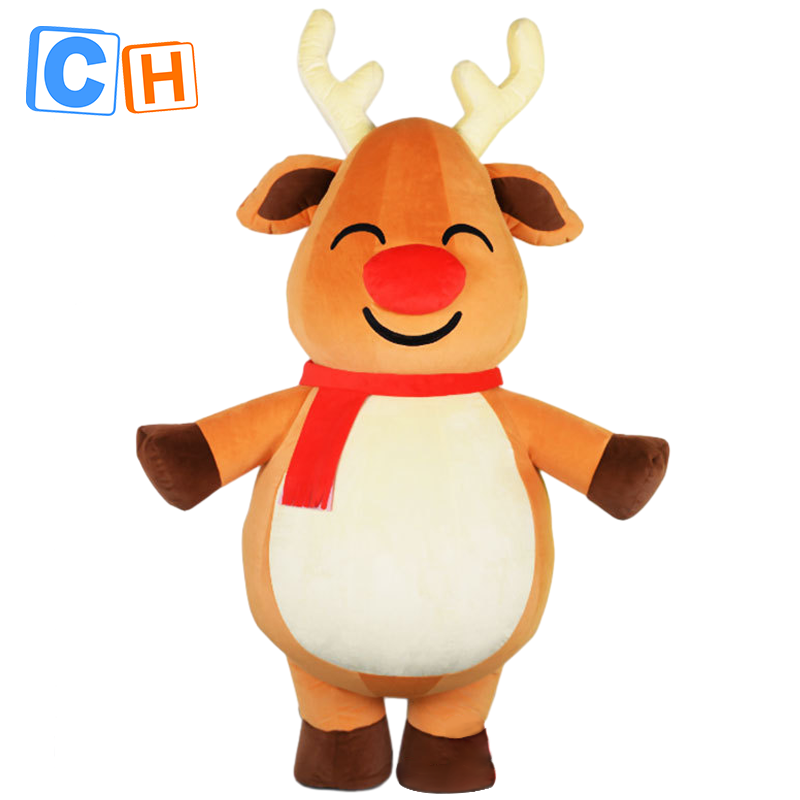 CH Cue Elk Theme Mascot Costume Custom Adults For Sale,Commercial Cartoon Cosplay Easter Party