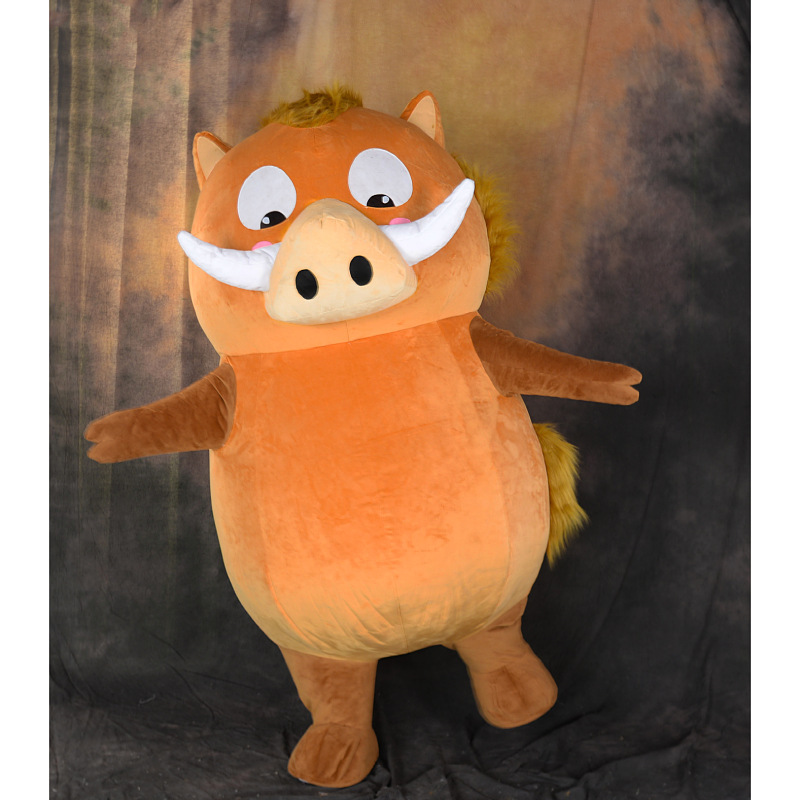 CH Wild Boar Theme Inflatable Mascot Costumes For Sale,Hot Sale Custom Made Animal Mascot Costumes