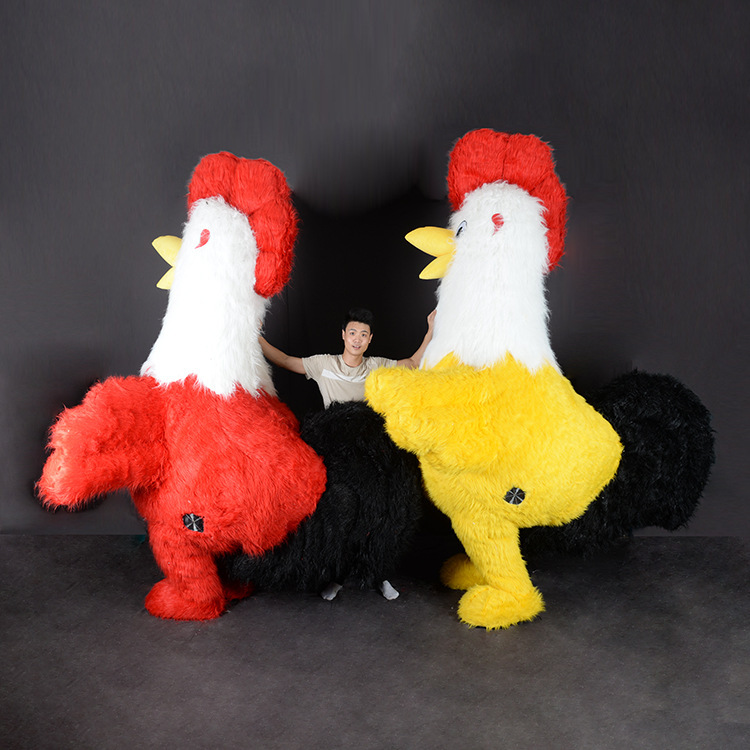 CH Chanticleer Theme Mascot Costumes For Adults,Hot Sale Mascot Costume Custom Adults
