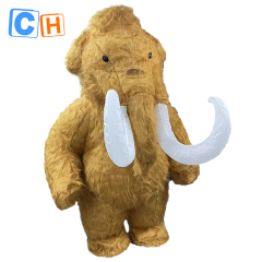 CH Mammoth Theme Inflatable Mascot Costumes For Sale,Commercial Custom Made Adult Mascot Costumes