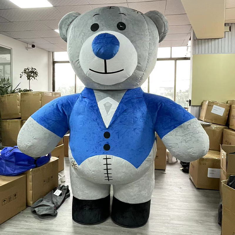 CH Full Dress Bear Mascot Costume Custom For Adults,Commercial Mascot Costume Cartoon For Sale