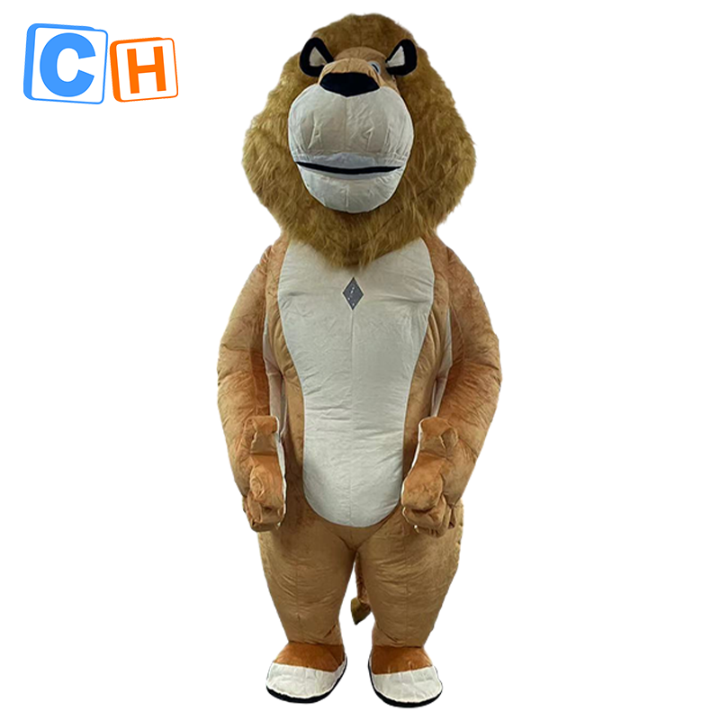 CH Eric The Lion Inflatable Mascot Costume For Sale,Commercial Cosplay Mascot Costume