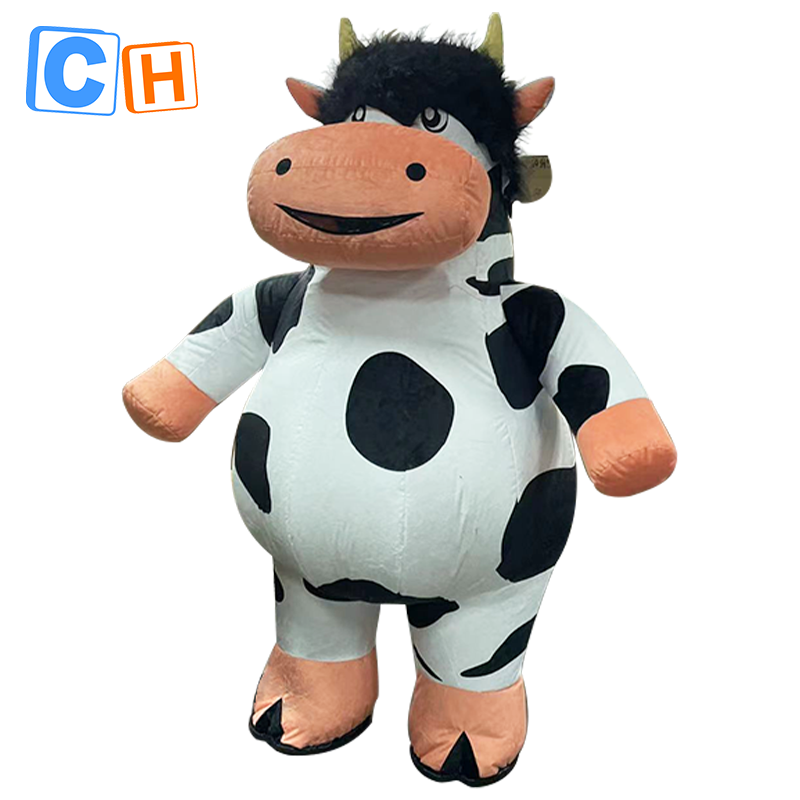 CH Milch Cow Mascot Adult Costume For Sale,Commercial Mascot Costume Party