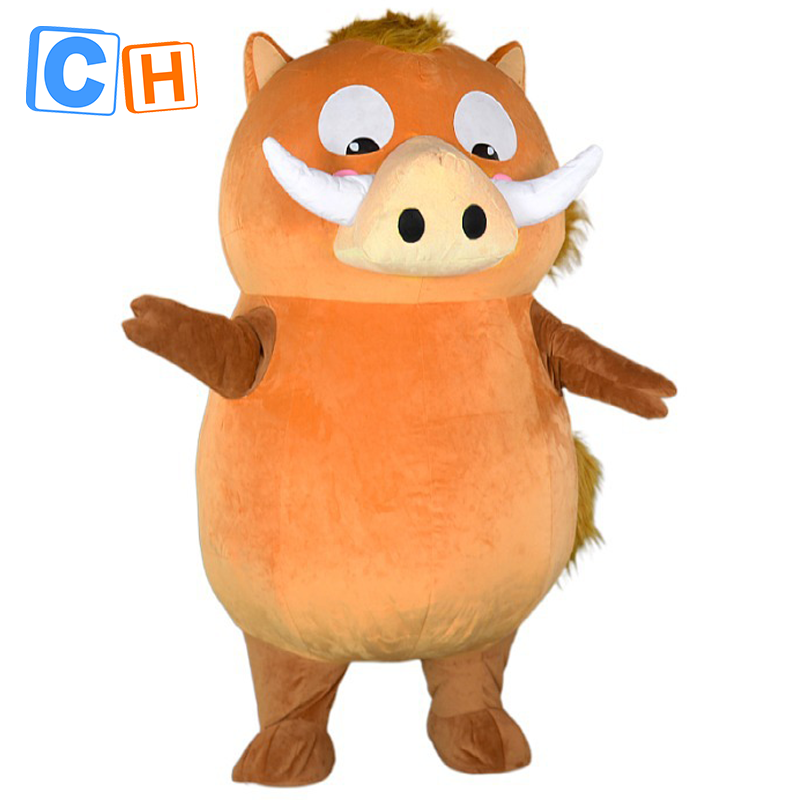 CH Wild Boar Theme Inflatable Mascot Costumes For Sale,Hot Sale Custom Made Animal Mascot Costumes