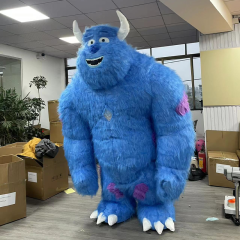 CH Blue Monster Mascot Costumes For Adults,Commercial Mascot Costume Custom Adults For Sale