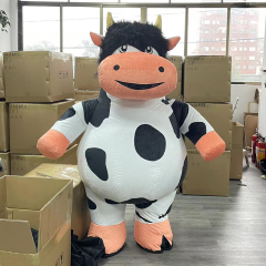CH Milch Cow Mascot Adult Costume For Sale,Commercial Mascot Costume Party