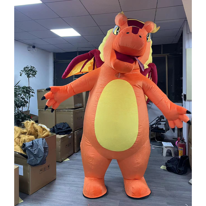 CH Charmander Theme Cartoon Character Mascot Costume For Party,Commercial Cartoon Cosplay Easter Party