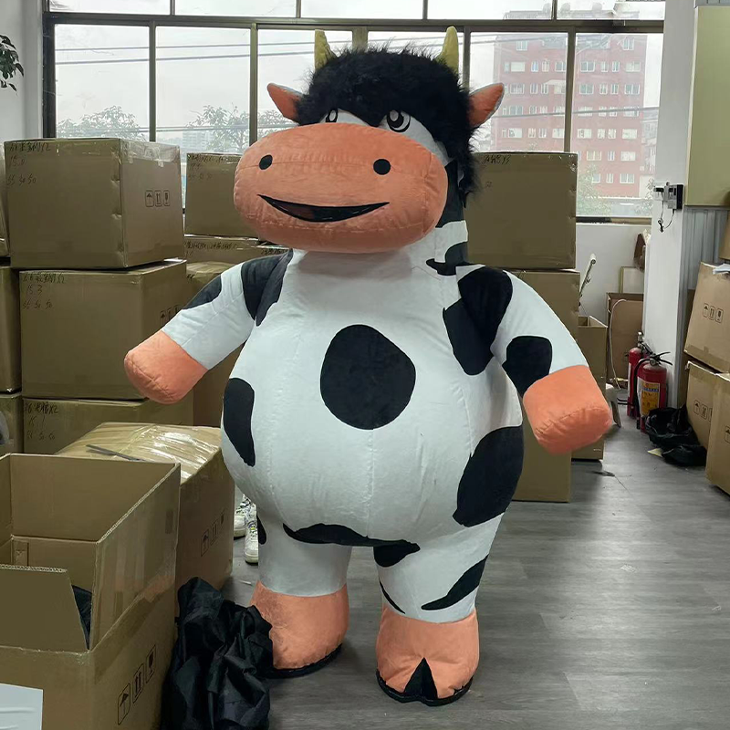 CH Milch Cow Mascot Adult Costume For Sale,Commercial Mascot Costume Party