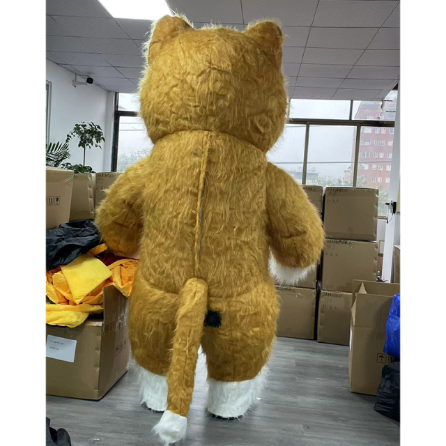 CH Lovely Cat Theme Mascot Costume Cartoon Character For Sale,Commercial Animal Cosplay Mascot Costume For Adults