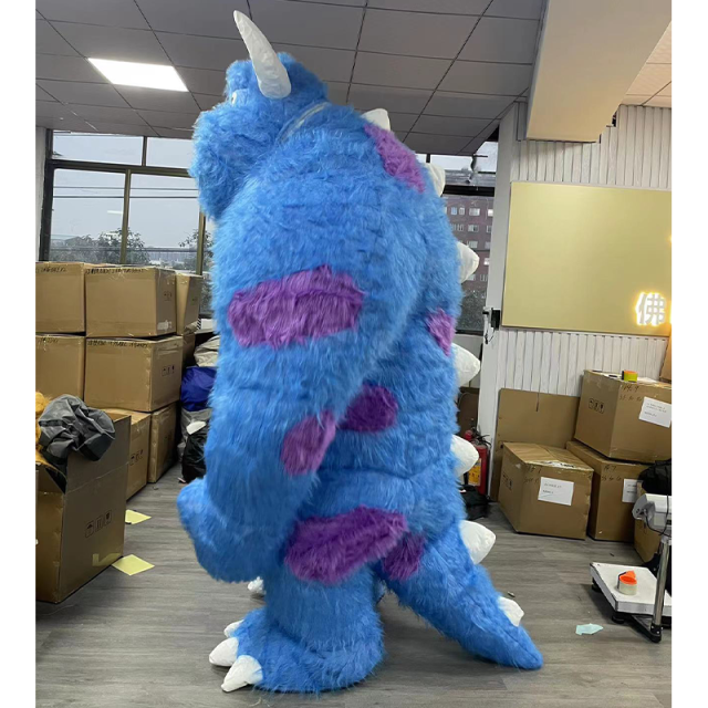 CH Blue Monster Mascot Costumes For Adults,Commercial Mascot Costume Custom Adults For Sale