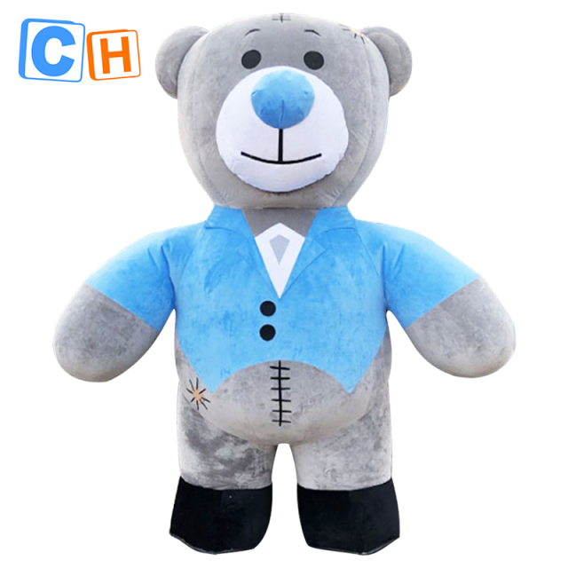 CH Full Dress Bear Mascot Costume Custom For Adults,Commercial Mascot Costume Cartoon For Sale