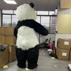 CH Panda Mascot Costume Custom For Event,Commercial Inflatable Mascot Costume For Sale