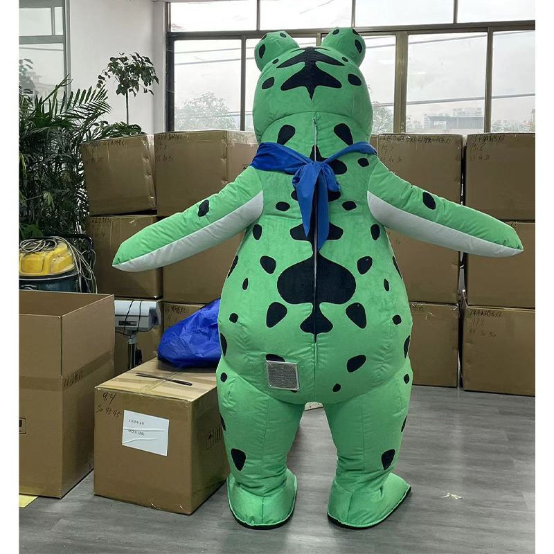 CH Frog Mascot Costume Custom Adults For Sale,Inflatable Halloween Costumes For Adults
