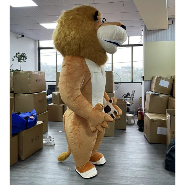 CH Eric The Lion Inflatable Mascot Costume For Sale,Commercial Cosplay Mascot Costume