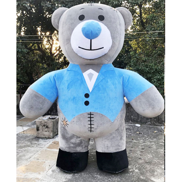 CH Full Dress Bear Mascot Costume Custom For Adults,Commercial Mascot Costume Cartoon For Sale