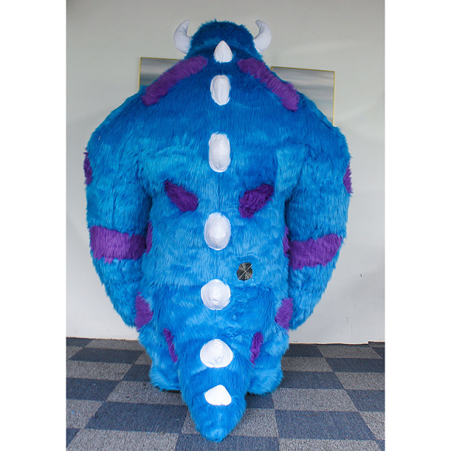 CH Blue Monster Mascot Costumes For Adults,Commercial Mascot Costume Custom Adults For Sale