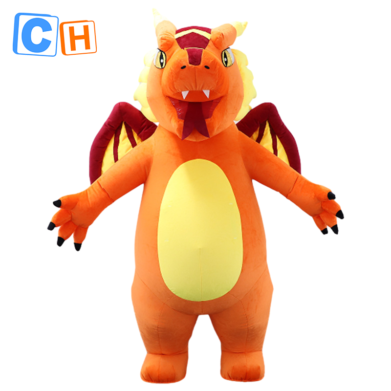 CH Charmander Theme Cartoon Character Mascot Costume For Party,Commercial Cartoon Cosplay Easter Party