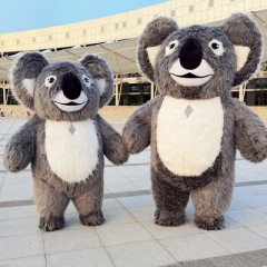CH Koala Kangaroo Theme Mascot Costume Cartoon Character,Commercial Animal Cosplay Mascot Costume For Sale