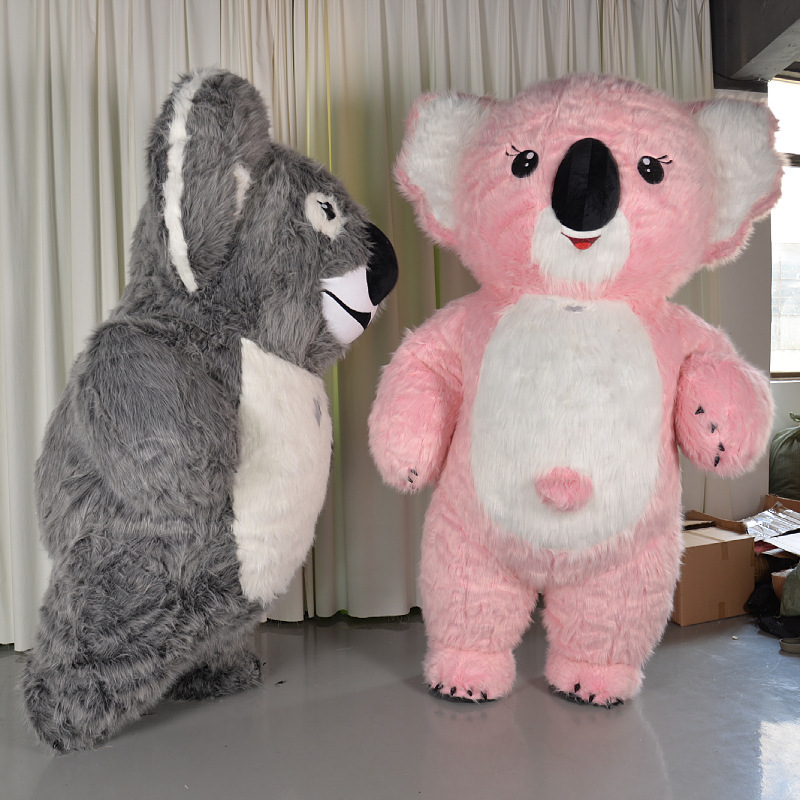 CH Koala Kangaroo Theme Mascot Costume Cartoon Character,Commercial Animal Cosplay Mascot Costume For Sale