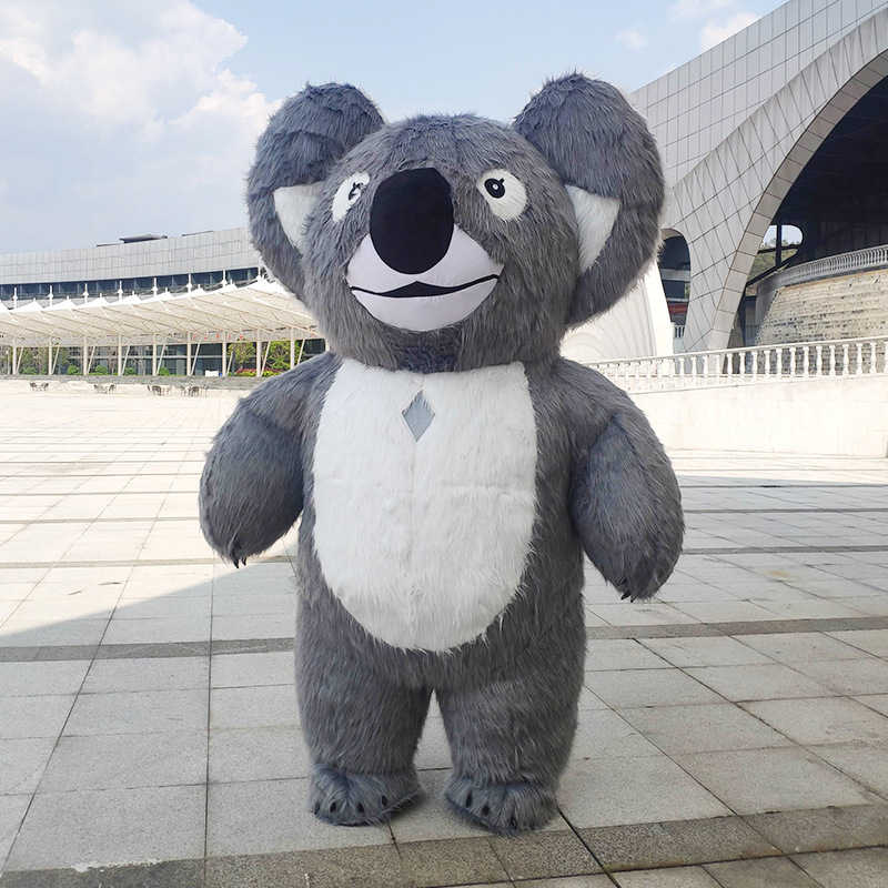 CH Koala Kangaroo Theme Mascot Costume Cartoon Character,Commercial Animal Cosplay Mascot Costume For Sale