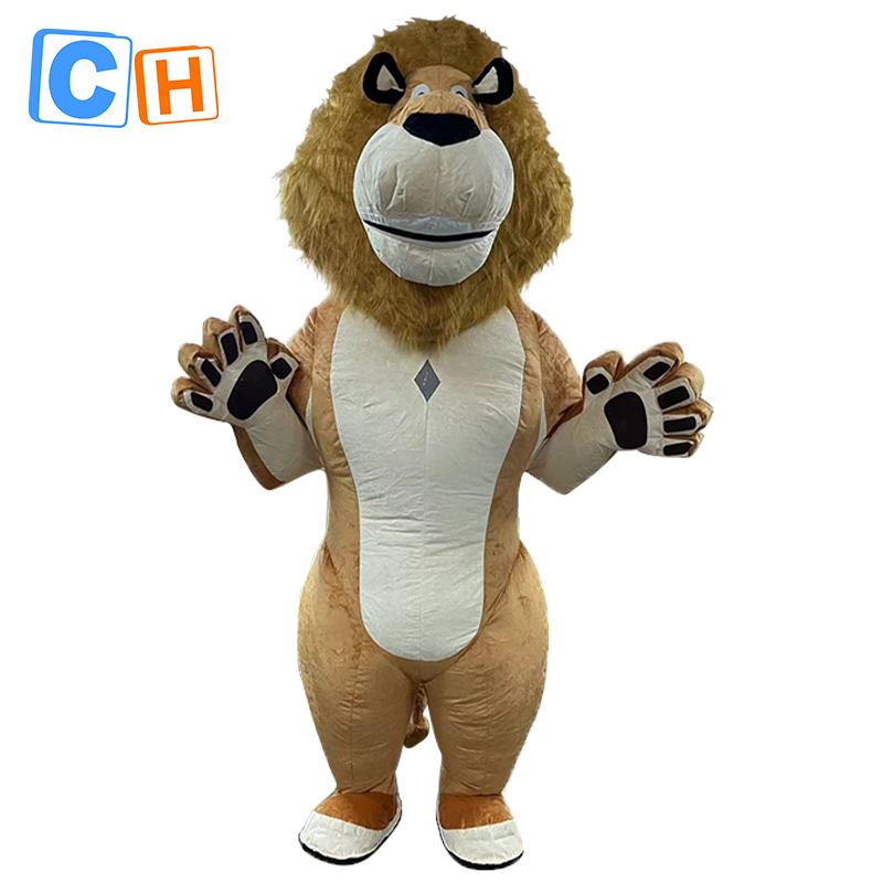 CH Eric The Lion Inflatable Mascot Costume For Sale,Commercial Cosplay Mascot Costume
