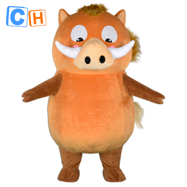 CH Wild Boar Theme Inflatable Mascot Costumes For Sale,Hot Sale Custom Made Animal Mascot Costumes