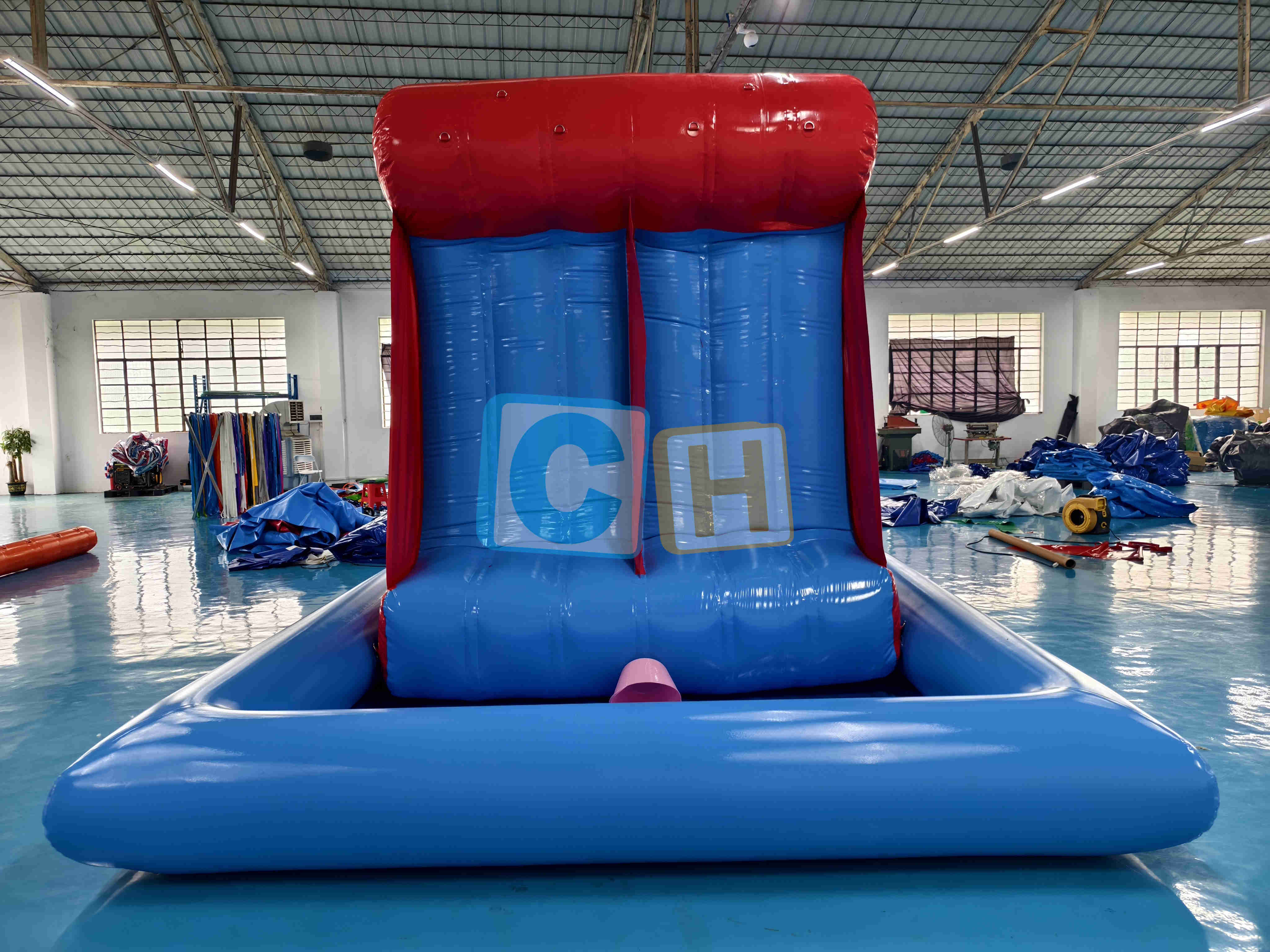 Inflatable Bucket Challenge Game