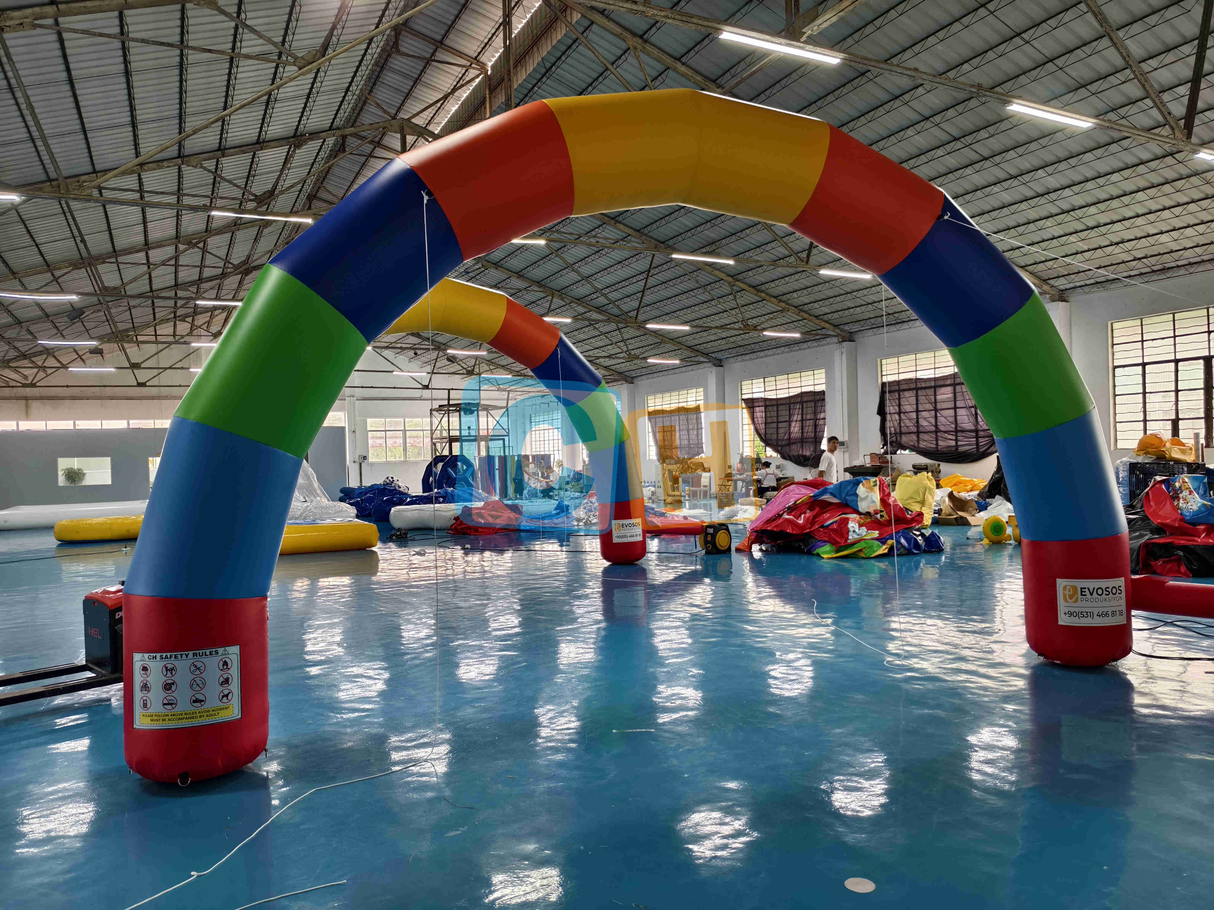 Inflatable Color Matching Arch