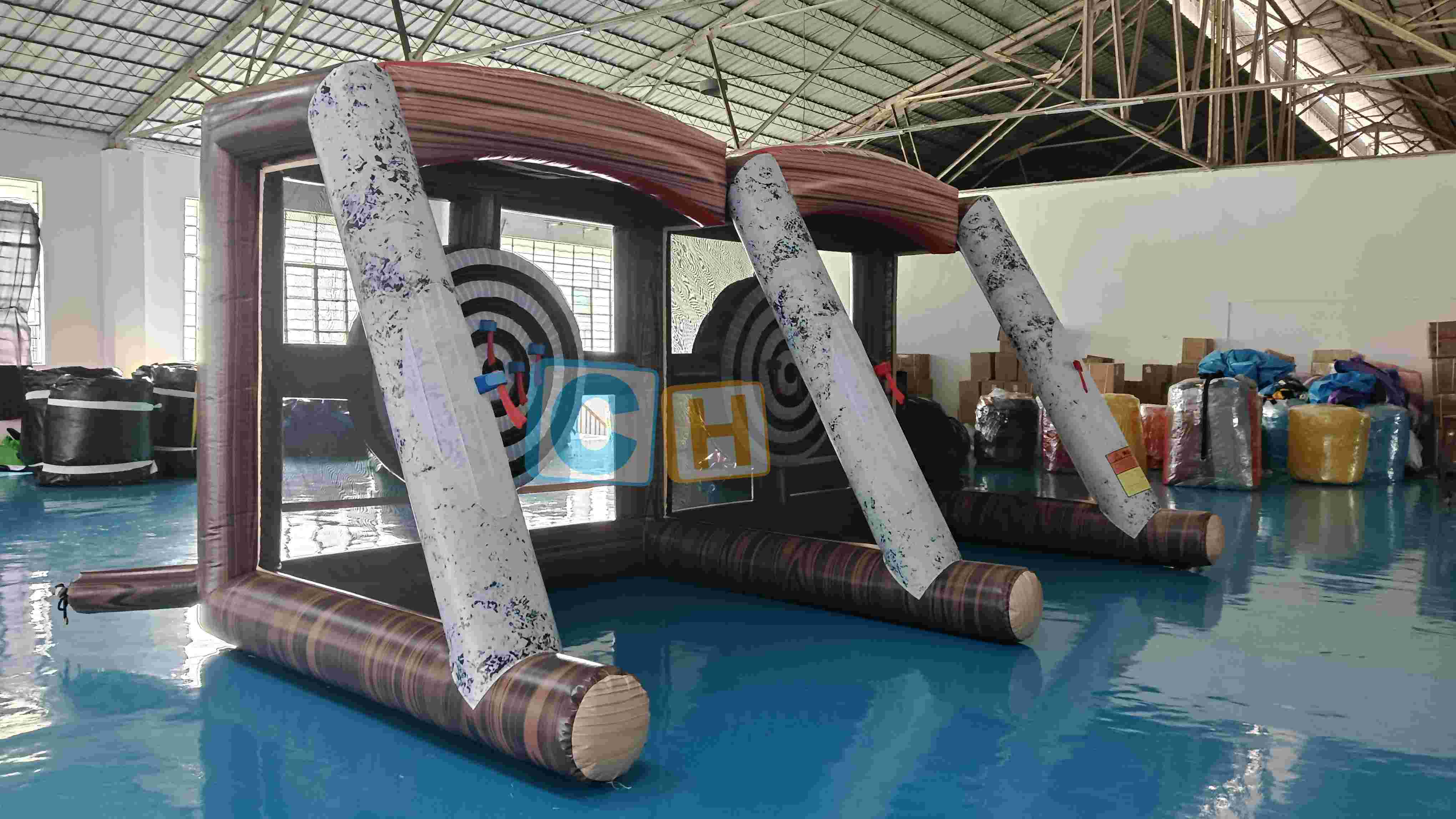 Inflatable Axe Game
