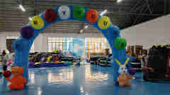 Inflatable Colorful Letter Arch