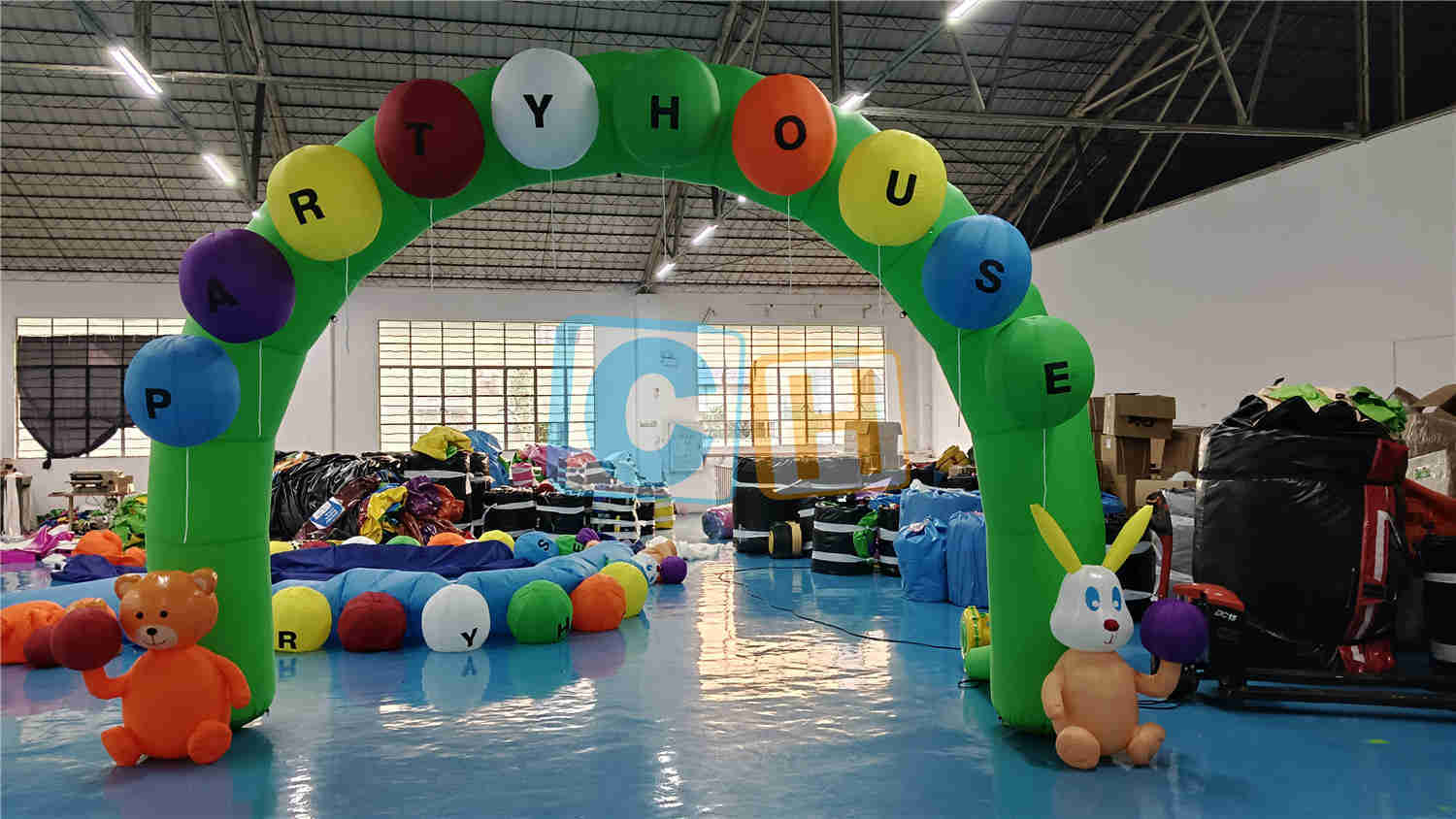 Inflatable Colorful Letter Arch