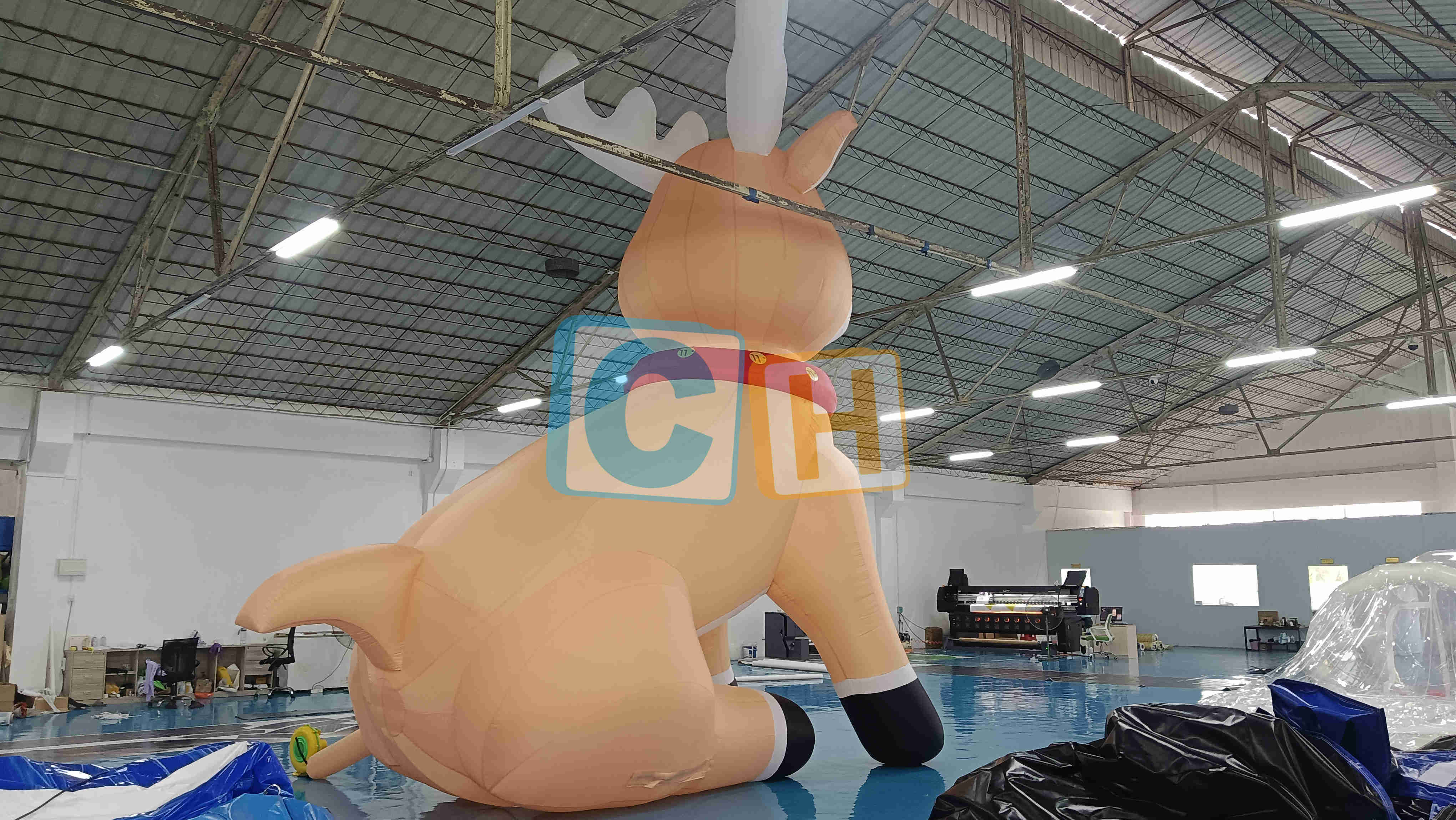 Inflatable Cartoon Elk