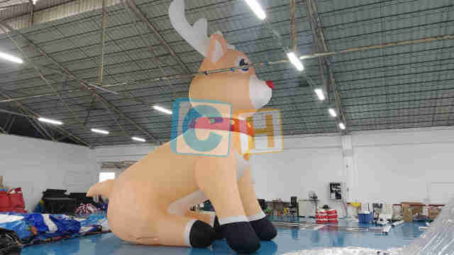 Inflatable Cartoon Elk