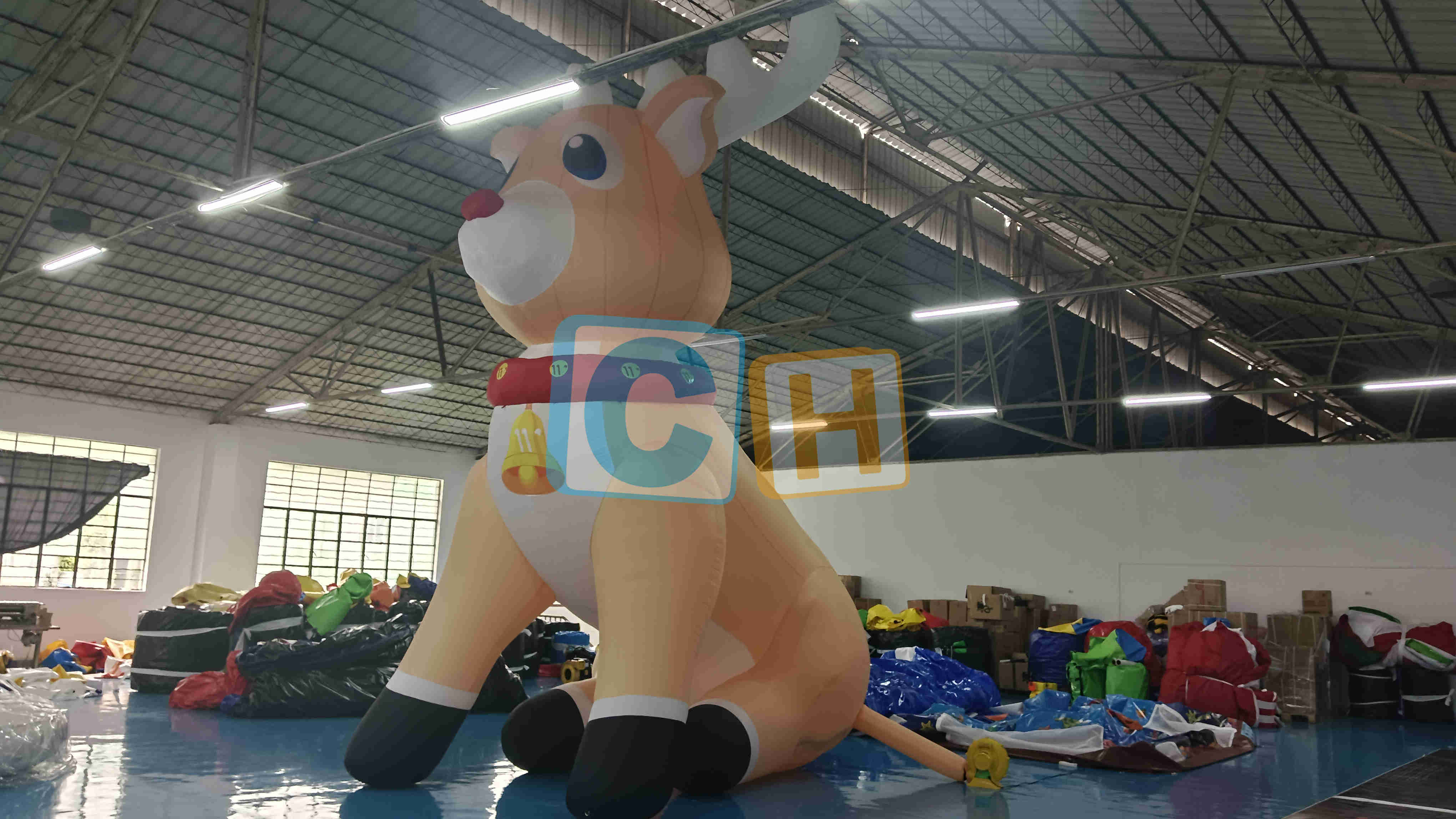 Inflatable Cartoon Elk